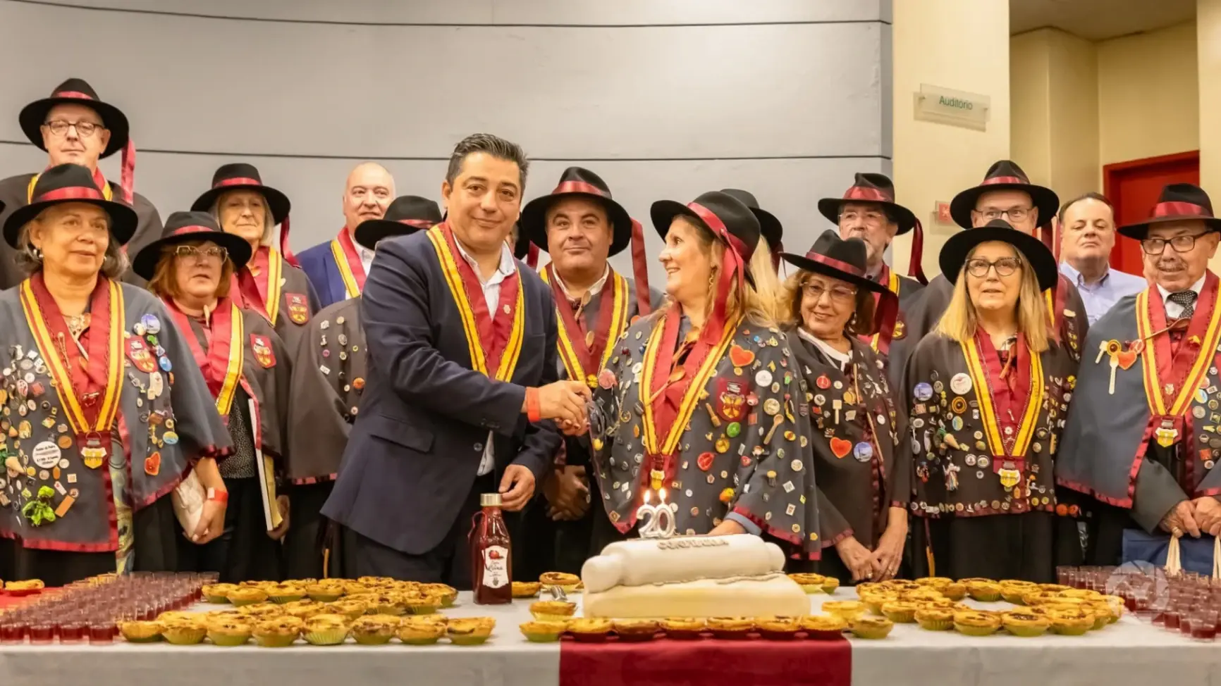 Banner da Confraria Gastronómica da Amadora